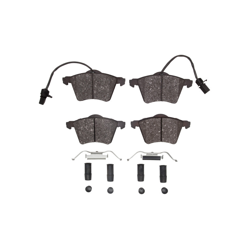 Volkswagen EuroVan Ceramic Brake Pads - Front - R1 Concepts - `01-`03 Volkswagen EuroVan Ceramic Brake Pads - Front - R1 Concepts - `01-`03